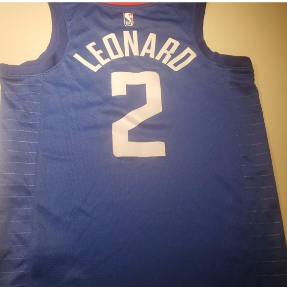 Nike NBA Swingman jersey Kawhi Leonard Clippers #2  size 44 (medium) - Picture 2 of 5